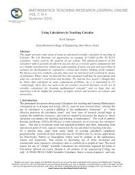 Each volume is an ebook in pdf format. Pdf Using Calculators In Teaching Calculus