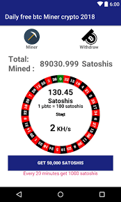 You earn free bitcoin simply by trying open the app and start mining or watching a short video! Free Bitcoin Miner Android Btc Miner 2018 For Android Apk Download