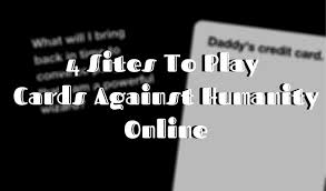 Dec 21, 2020 · how to play cards against humanity online. 4 Sites To Play Cards Against Humanity Online