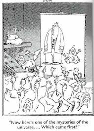 Which Came First Chicken Humor Gary Larson Cartoons Far Side Cartoons Far Side Comics