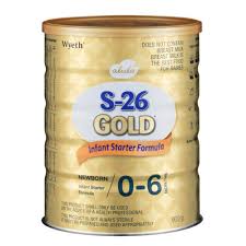 Anking (step 1 gold standard). S 26 Gold Newborn Infant Starter Formula 900g Clicks