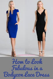 Look Fabulous In A Bodycon Lace Dress Even If You Do Not Have A Flat Stomach Women Bodycon Dress Bodycon Dress Lace Bodycon Dress