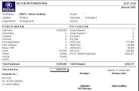 , reset save print pdf send to mail. 7 Contoh Slip Gaji Karyawan Hotel Terbaru Format Word Pdf