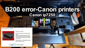 Canon pixma tr7520 wireless office all in one printer blac… B200 Error Canon Printers Canon Ip7250 Youtube