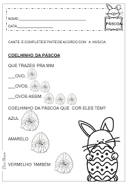 Capa De Prova Sobre A Pascoa Atividades Pascoa Danieducar Atividades Pascoa Atividades De Alfabetizacao Atividades