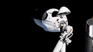 The show must go on. Iss Crew Dragon Gif By Nasa Find Share On Giphy