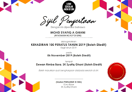 Maybe you would like to learn more about one of these? Percuma 11 Template Sijil Penyertaan Penghargaan Pemenang Untuk Sebarang Majlis Pertandingan