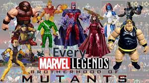 Magneto was a prisoner in auschwitz in world war ii and the inhumanity he saw there shaped how he would see the struggles between humans and mutants. Every Marvel Legends Brotherhood Of Evil Mutants Comparison List Toybiz And Hasbro Fox X Men Movie Youtube