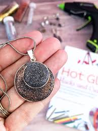 The jump ring is the circle of metal that often connects a necklace or bracelet to its clasp. Make Quick And Easy Jewelry With Hot Glue 100 Directions