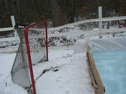 With drop in rinks by iron sleek you are getting ½ thick solid uv treated plastic panels for a more professional board with a more professional look and feel. Backyard Hockey Rink Boards Backyard Ideas