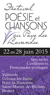 Festival Poésie et Chansons au Pays des Lavandes - Autour du livre ...