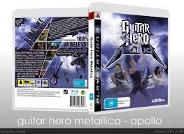 Guitar Hero Metallica Playstation 3 Box Art Cover By Apollo