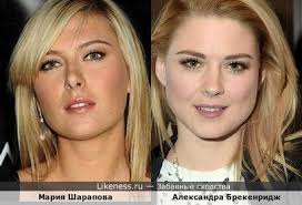 Мария шарапова на Likeness.ru / Новые сходства в начале