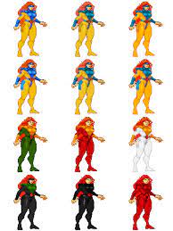 Jean Grey Palettes by TopperX on DeviantArt
