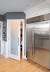 White Frosted Pantry Door