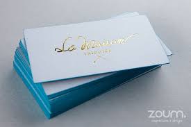 Selective spot uv gloss is available on 1 or 2 sides. Beautiful Business Cards Printed On 26 Pt Signature Paper With Gold Foil Stamping A Foil Stamped Business Cards Embossed Business Cards Printing Business Cards