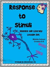 Response To Stimuli Complete Lesson Set Ngss Middle School Ngss Middle School Middle School Middle School Science