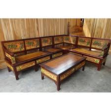 Ukuran kursi tamu sudut 170x250cm. Set Kursi Tamu Minimalis Jati Ukir Pohon Kelapa Kursi Sudut Jepara Shopee Indonesia