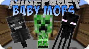 Baby mobs agrega una versión bebe de los monstruos de minecraft, cada uno posee habilidades especiales. Baby Mobs Mod Para Minecraft 1 12