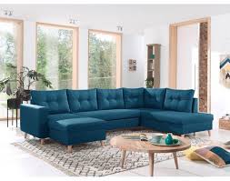 Nordic Canape Scandinave D Angle Droite Panoramique Convertible En Tissu 299x86x188cm Canape Panoramique Convertible Canape Angle Canape Scandinave