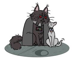 Vader And Tarkin As Cats Star Wars Humor Star Wars Cute Stars