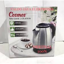 Air…, material penting yang dibutuhkan oleh makhluk hidup di bumi ini, pernahkah kita rasakan dalam sehari tidak menyentuh dan merasakan air?? Cosmos Electric Kettle Ctl 618 N Teko Listrik Ctl618n Ceret Listrik Alat Masak Air Elektrik Shopee Indonesia