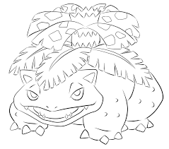 Pokemon bulbasaur evolution coloring pages. Bulbasaur Coloring Pages Free Pokemon Coloring Pages