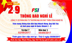 Ngày âm dương, ngày tốt xấu, giờ hoàng đạo, giờ hắc đạo, những ngày lễ tết quan trọng trong năm. Thong Bao Lá»ch Nghá» Lá» Quá»c Khanh 2 9 2017