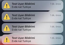 Türkiye'deki pek çok iphone kullanıcısı, 'acil durum uyarıları' adı altında bir bildirim aldı. 9wgs4ocjkiarxm