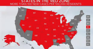 Relief bill carries unemployed to a more opportunistic time. Red Zone States Rise As Covid 19 Cases Increase Just Before Election Cbs News