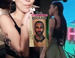 Covering up many of her previous trademark tattoos, aiko told instagram her name is chilombo…half dragon, half phoenix. Jhene Aiko Trolls Fans With Big Sean Tattoo I Got Hella Temporary Tattoos Thejasminebrand
