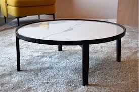 The coffee table is made of solid ash and oak veneers, and the top is. Coffee Table Ceramic Top And Matt Black Ash Base Vp Interiorismo