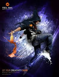 Full sail university is a private university based in florida. Full Sail University Digital Art And Design Digital Art Design Poster Design Art Design
