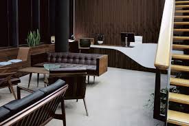 Brigada Creates Retro Contemporary Office Space In Zagreb Skyscraper Contemporary Office Space Contemporary Office Contemporary Home Decor