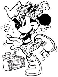 Disney Coloring Pages Minnie Mouse Coloring Pages Mickey Mouse Coloring Pages Dance Coloring Pages