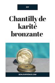 Chantilly De Karite Bronzante Au Monoi Recette Chantilly De Karite Karite Beurre De Karite