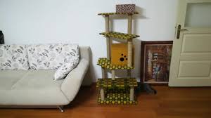 Kedi Evi Yapimi Homemade Cat House Youtube