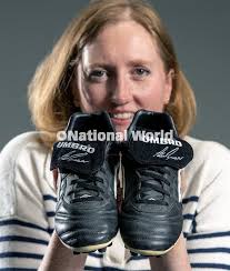 39826664-Harriet Hunter Smart with a Meccano Shop Display Locomotive c1965  for sale at Tennants Auctioneerâ€™s Toys, Models, Collectables and Sporting  Sale