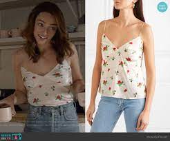 Keep your little one's head warm and stylish at the same time with an adorable equestrian themed beanie hat. Cara S White Floral Cami On God Friended Me Floral Cami Fashion Tv Fashion
