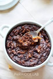 Brownie Bowl Porridge Au Four Facon Brownie Porridge Lab Recette Recette De Petit Dejeuner Petit Dejeuner Recette