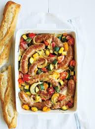 Casserole De Saucisses A La Ratatouille Ricardo Recipe Ratatouille Recipe Ratatouille Recipe With Meat Recipes