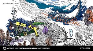 Ocean coloring pages help kids open up to mystery and travel to beautiful oceans, away from their daily routines. Woods Hole Oceanographic Institution Whoi Whoi à¸—à¸§ à¸•à¹€à¸•à¸­à¸£