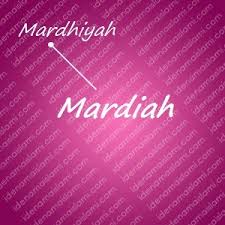 Selain maksud nama ihza, ada juga arti nama nama bayi perempuan terbaru: Ini Arti Nama Mardiah Dalam Islam Idenamaislami Com