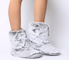 Bedroom Athletics Cole Slipper Boots Artic Wolf Slippers