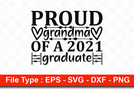 Download Graduation Svg Design Proud Grandma Of Graphic By Svg Hut Creative Fabrica