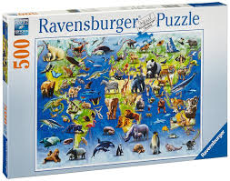 Shop a wide variety of ravensburger jigsaw puzzles and games at barnes & noble. 500 Pieces Endangered Animals Art By Adrian Chesterman Puzzle By Ravensburger Puzzle No 14 264 4 Copyr Endangered Animals Animal Puzzle Endangered