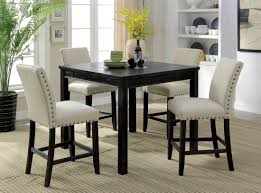 4.3 out of 5 stars. Kristie Antique Black Counter Height Dining Table Set 1stopbedrooms