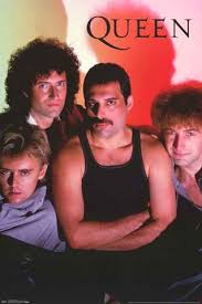 Surviving band members, brian may, 73, roger taylor, 71, and john deacon, 69, and the estate of late frontman freddie. Queen Band Poster 22x34 Bananaroad
