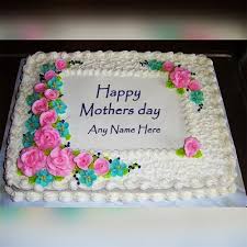 Happy birthday cakes with name and wishes are the exclusive and unique way to wish you friends & family members online. Write Name On Mothers Day Cake Image