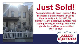 Congratulations To Juan Loubriel His Listing In Ozone Park Just Sold For 675 000 Buying Selling Renting Realtyexecutives Realt Ozone Park Realty Ozone
